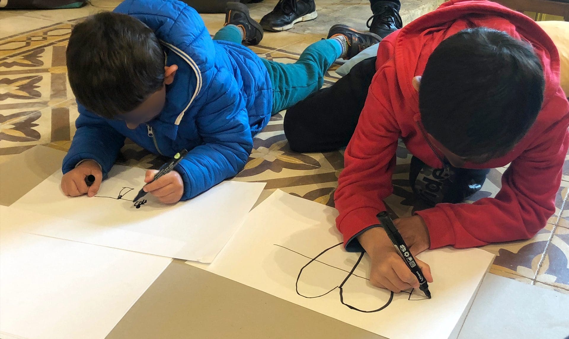 Kids workshop - logos and posters - Logos de America